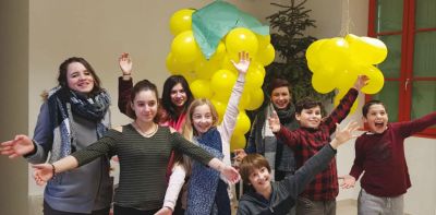 Stand restauration à la Percée du vin jaune à Poligny