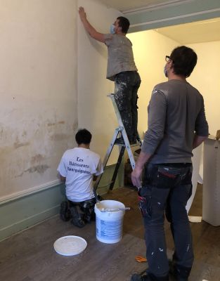 Atelier bâtiment de l’IME Le Bonlieu : un chantier qui a vraiment du sens !