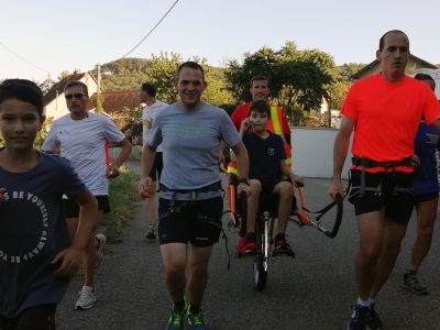 Les Pompiers d'Arbois à l'entrainement