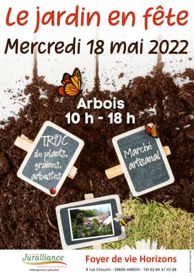 Le jardin en fête à Arbois