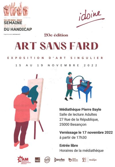 Exposition L'art sans fard à Besançon