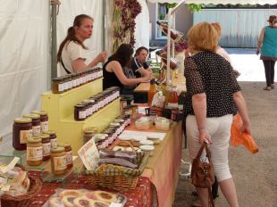 Jardin en fête à Arbois